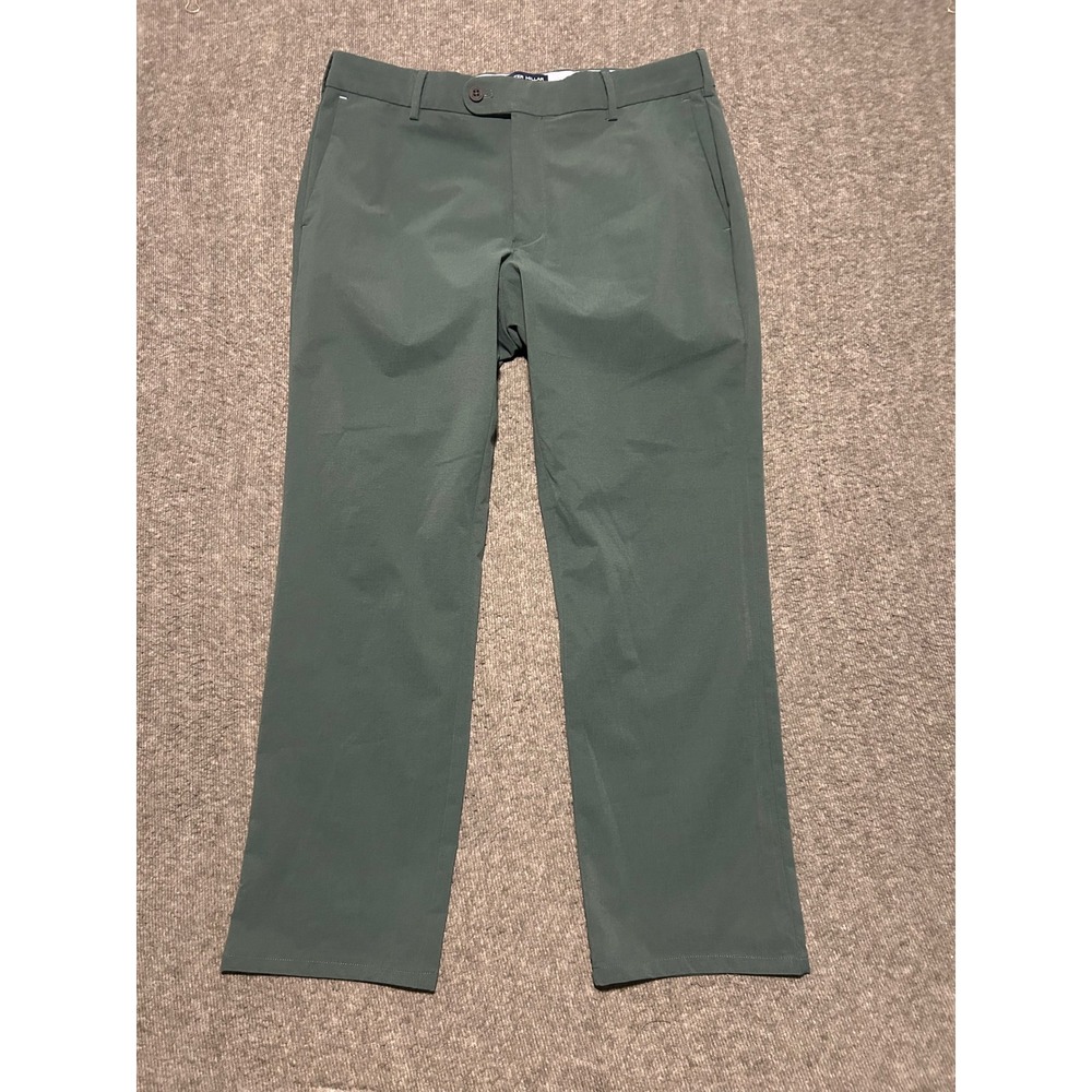 Peter Millar Crown Crafted Men's fit 33X27 (tag 33X32) Performance Pants green